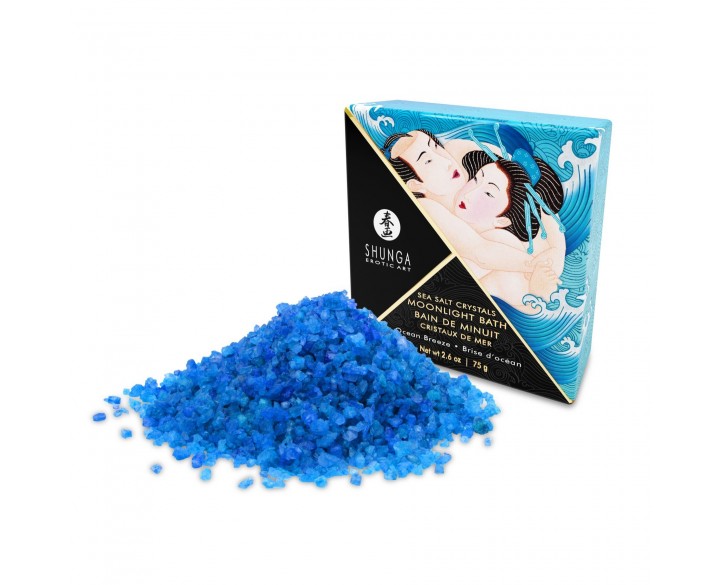 Сіль для ванни Shunga Moonlight Bath – Ocean Breeze (75 гр), сіль Мертвого моря, ароматичні олії