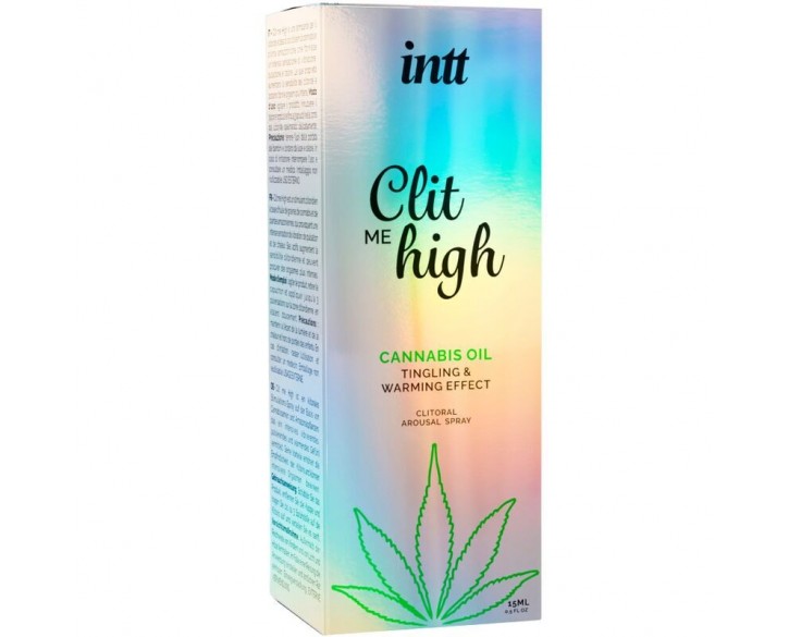 Збуджувальний гель для клітора Intt Clit Me On High Cannabis Oil 15 мл, сильна стимуляція