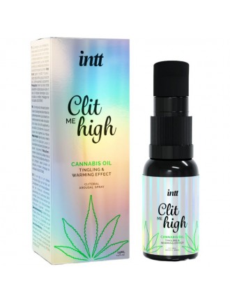 Збуджувальний гель для клітора Intt Clit Me On High Cannabis Oil 15 мл, сильна стимуляція