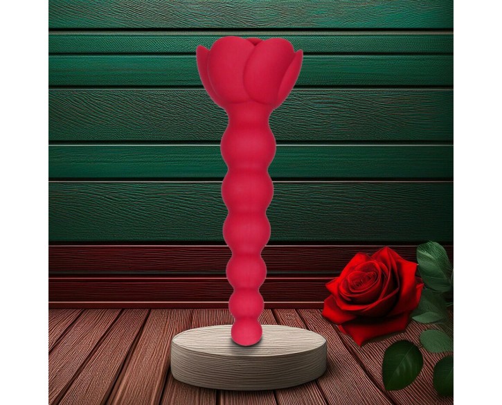 Анальний ланцюжок Lux Active с розой - Champion Rose