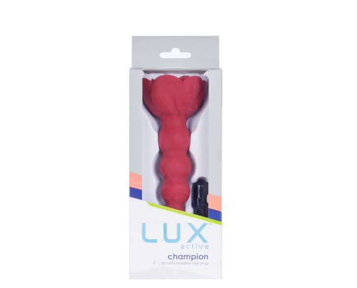 Анальний ланцюжок Lux Active с розой - Champion Rose