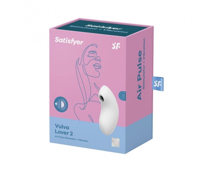 Вакуумний вібратор Satisfyer Vulva Lover 2 White