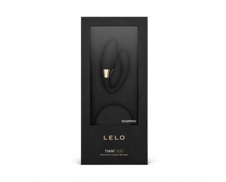 Вібратор для пар LELO Tiani Duo Black, 2 мотори, пульт ДК