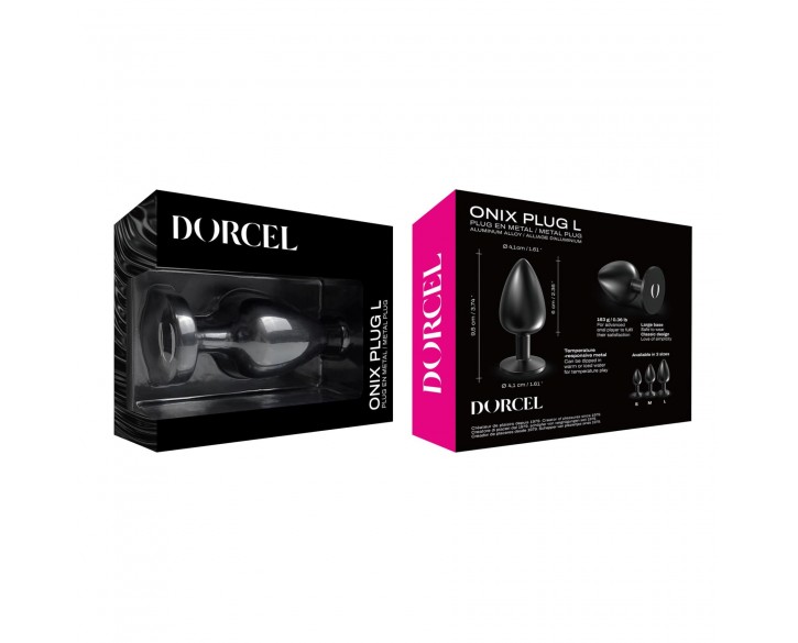 Анальна пробка Dorcel ONIX PLUG L