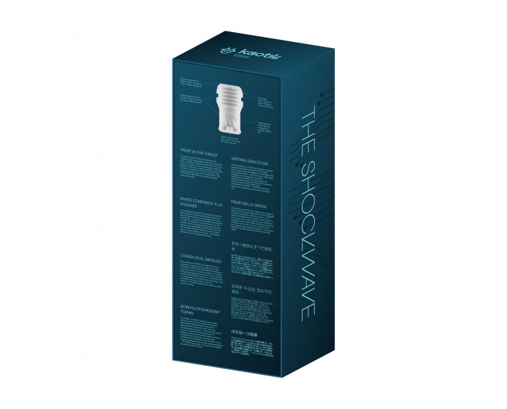 Смарт-мастурбатор Kaotik Labs The Shockwave, режим edging, імітація фрикцій