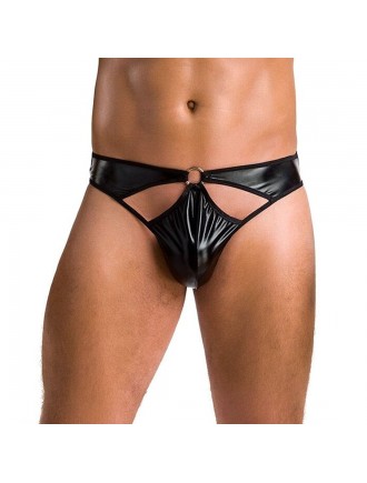 Чоловічі стринги Passion 033 Thong Paul L/XL Black, під латекс