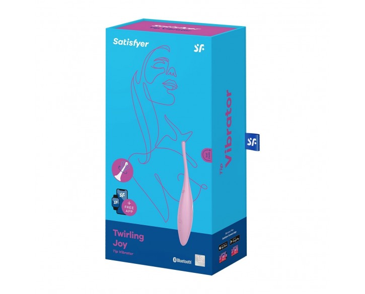 Смарт-вібратор для клітора Satisfyer Twirling Joy Pink