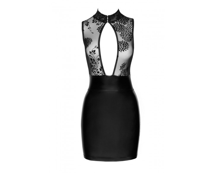 Сукня Noir Handmade F241 Short dress with powerwetlook skirt and tulle top - M