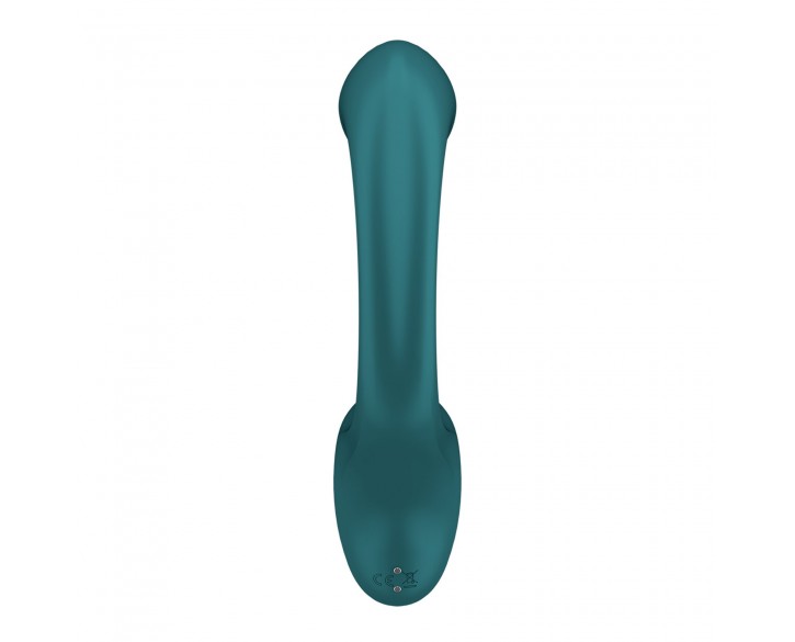 Вагінально-кліторальний вібратор Satisfyer G for Goddess 2 Bottle Green, 2 мотори