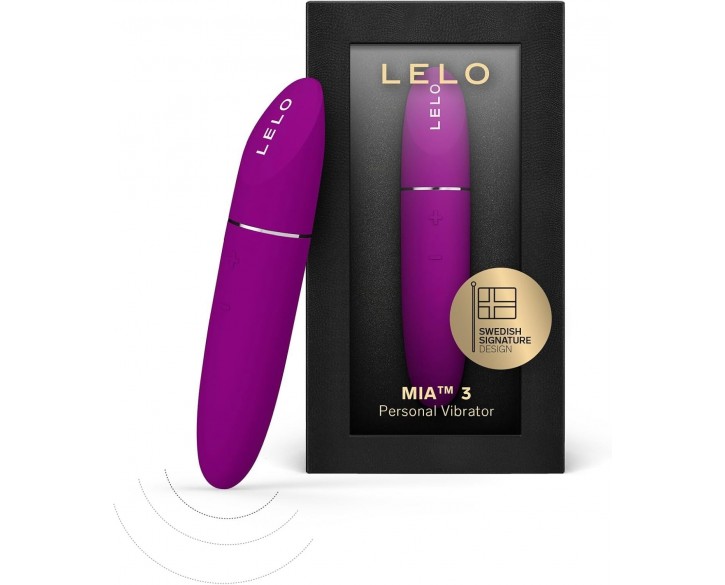 Шикарна віброкуля LELO Mia 3 Deep Rose