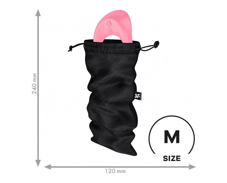 Мішечок для зберігання іграшок Satisfyer Treasure Bag M Black