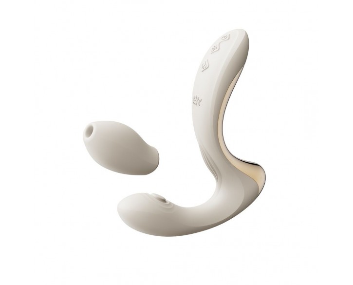 Вібратор Zalo – Talis G-Spot PulseWave Vibrator Ivory White