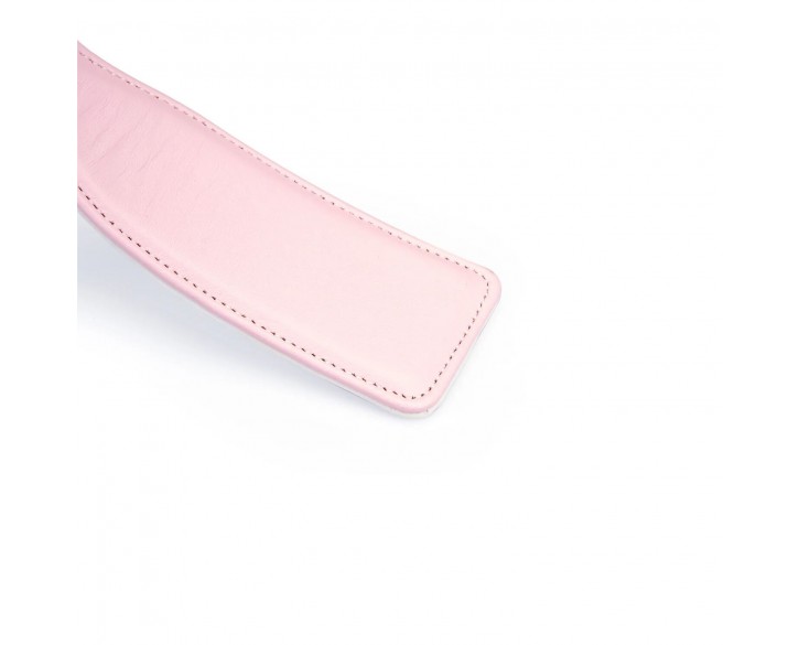 Паддл Liebe Seele White & Pink Leather Paddle