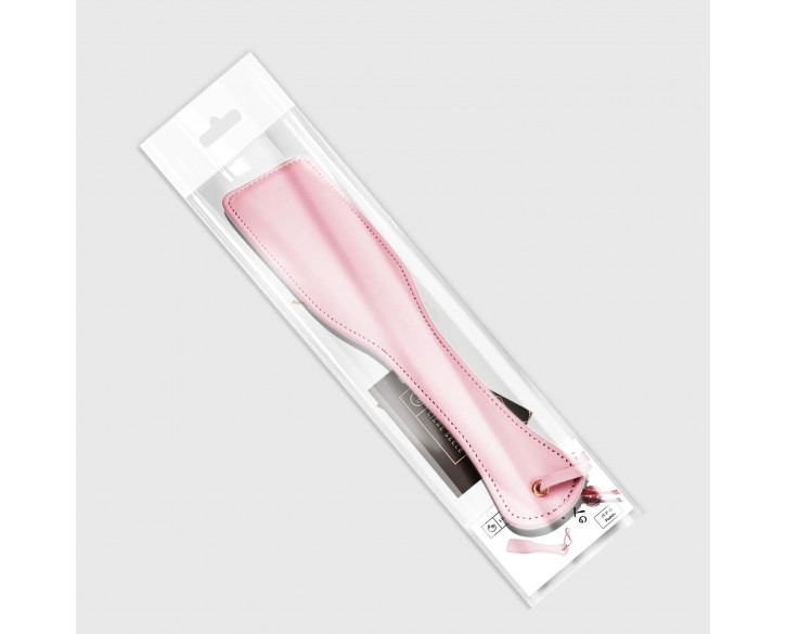 Паддл Liebe Seele White & Pink Leather Paddle