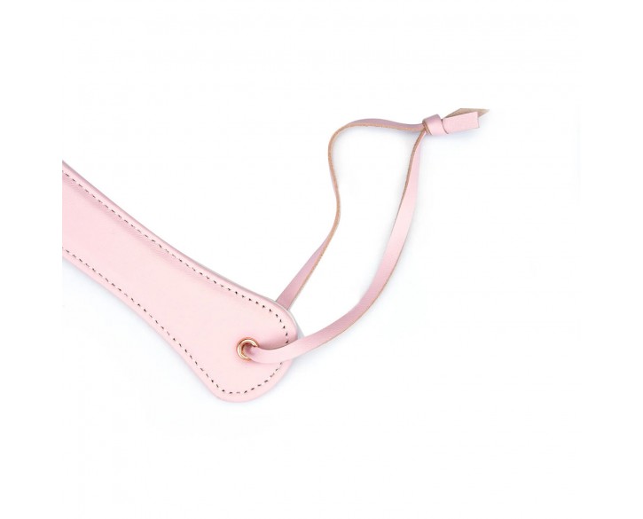 Паддл Liebe Seele White & Pink Leather Paddle
