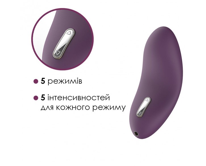 Кліторальний вібратор Svakom Echo Violet