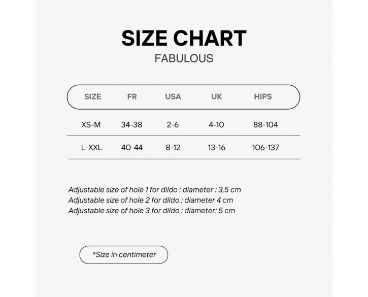 Трусики для страпона Strap-On-Me Leatherette Harness Fabulous - One Size - Black Glossy