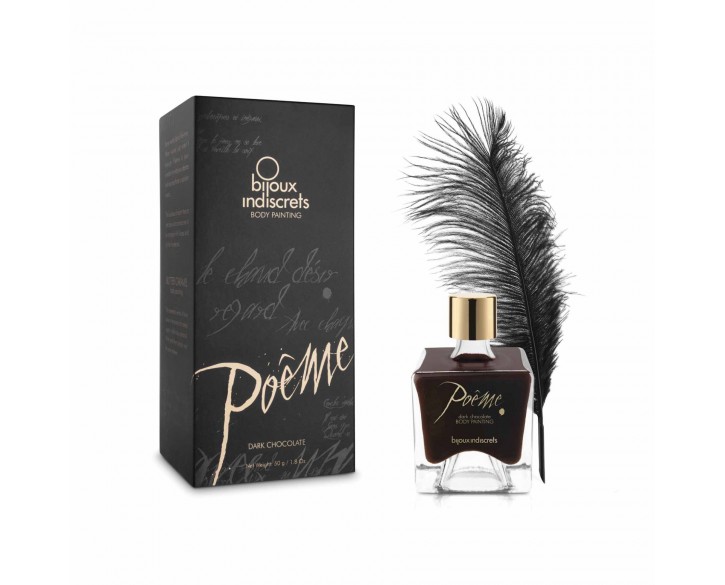 Фарба для тіла Bijoux Indiscrets Poême – Dark Chocolate