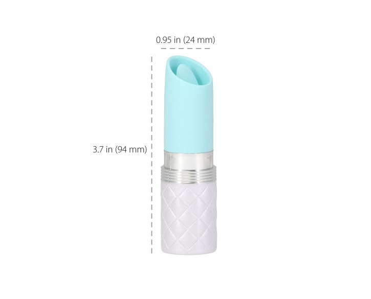 Вібратор Pillow Talk Lusty Luxurious Flickering Massager - Teal