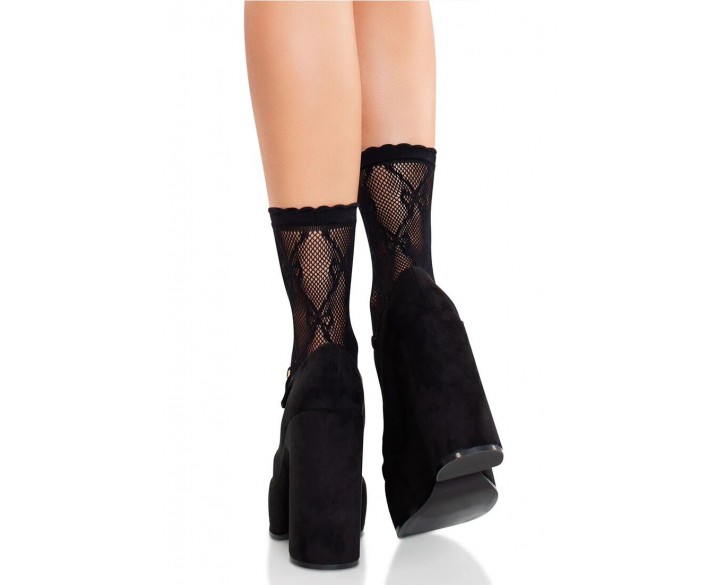 Шкарпетки Leg Avenue Bow Net Anklets