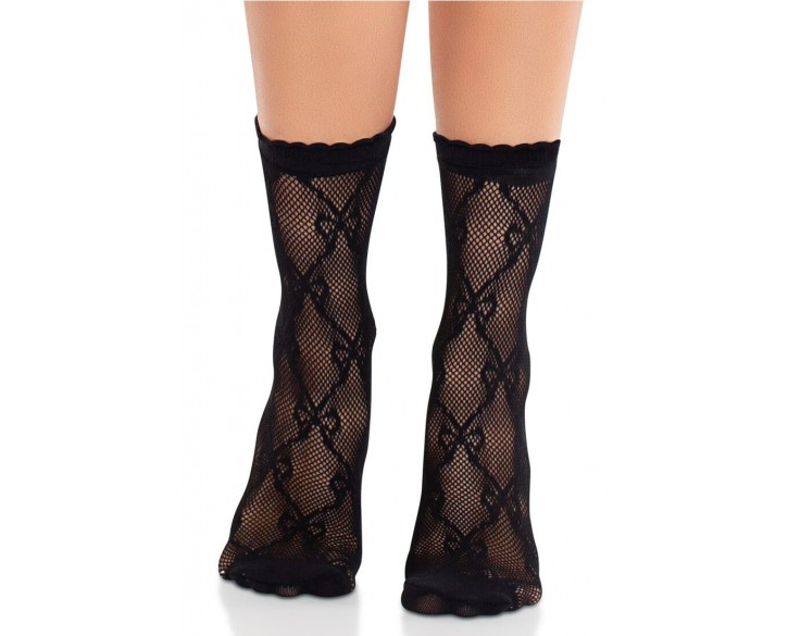 Шкарпетки Leg Avenue Bow Net Anklets