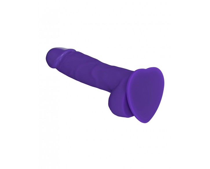 Реалістичний фалоімітатор Strap-On-Me SOFT REALISTIC DILDO Violet - Size L