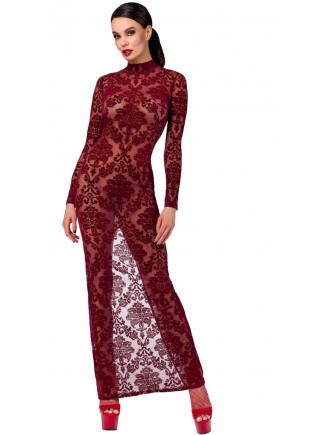 Сукня Noir Handmade F383 Kink Royal gown/long dress L