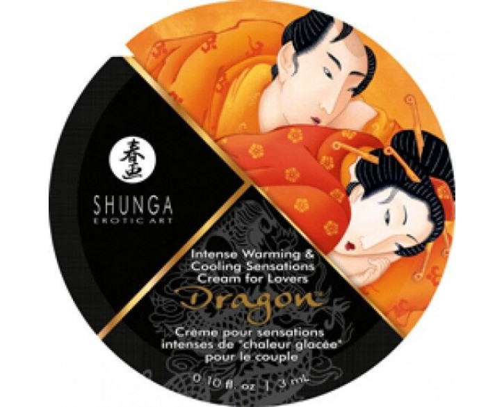 Пробник стимулювального крема для пар Shunga SHUNGA Dragon Cream (3 мл)