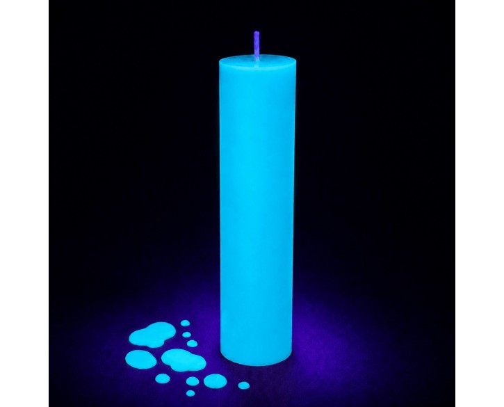 Свічка для WaxPlay Feral Feelings UV-neon 15 см Neon Blue