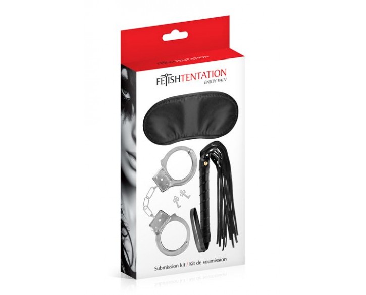 Набір BDSM-аксесуарів Fetish Tentation Submission Kit