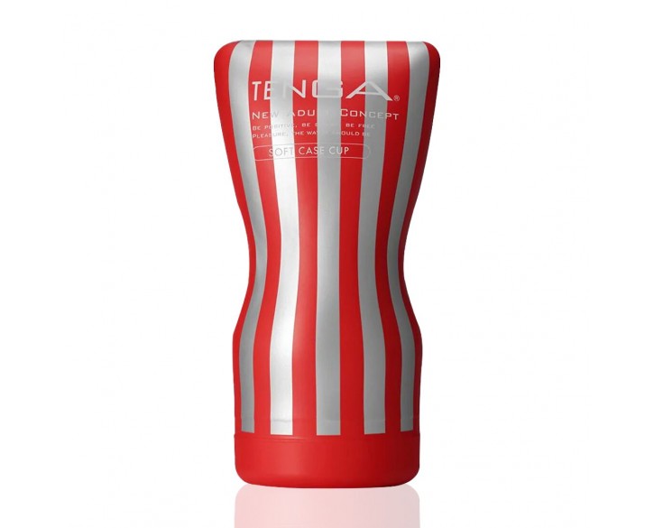 Мастурбатор Tenga Soft Case Cup (м’яка подушечка) стискуваний