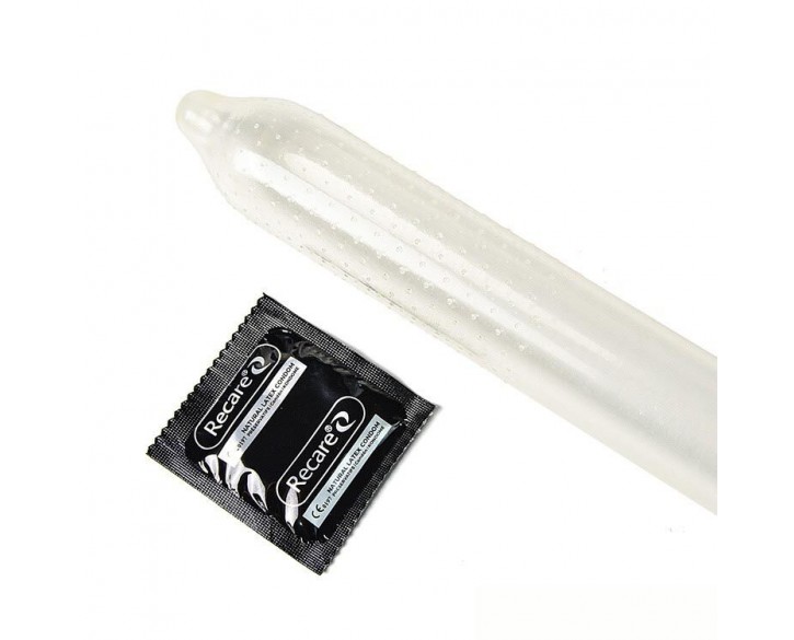 Презервативи Holographic Recare Ice Cream Big Dotted Condoms 12 шт, з пухирцями, аромат: морозиво