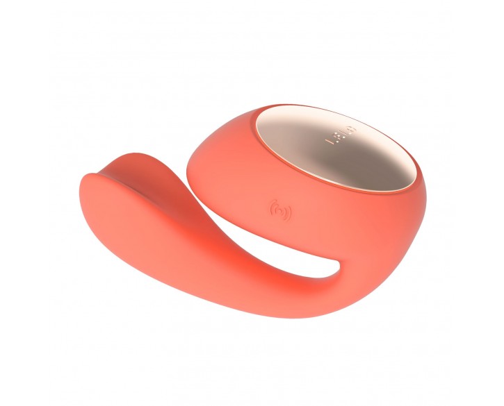 Смарт-вібратор LELO Ida Wave Coral Red, вагінально-кліторальний, технологія WaveMotion, 2 мотори