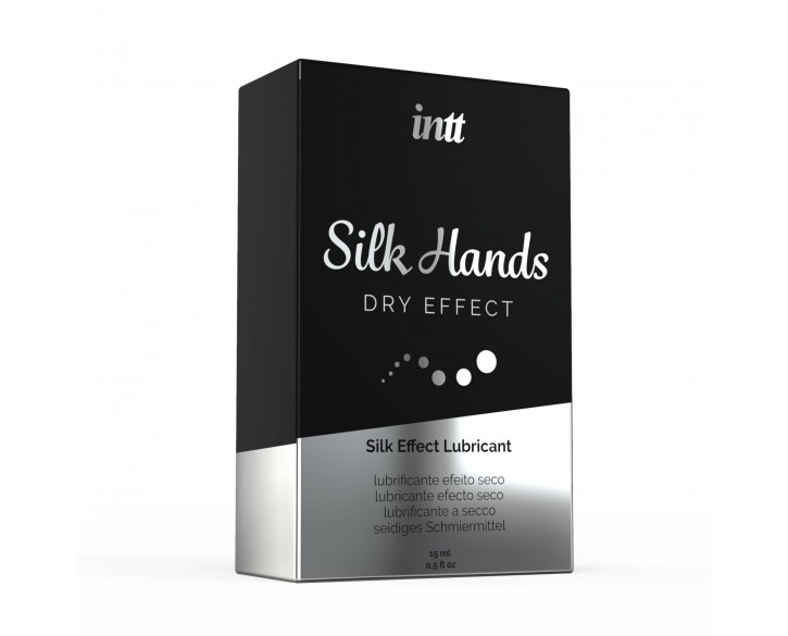 Ультрагуста силіконова змазка Intt Silk Hands (15 мл) з матовим ефектом, шовковистий ефект