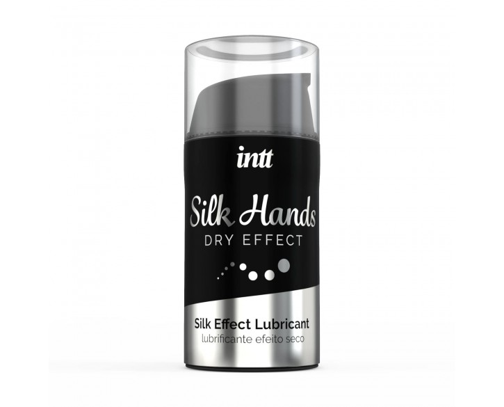 Ультрагуста силіконова змазка Intt Silk Hands (15 мл) з матовим ефектом, шовковистий ефект