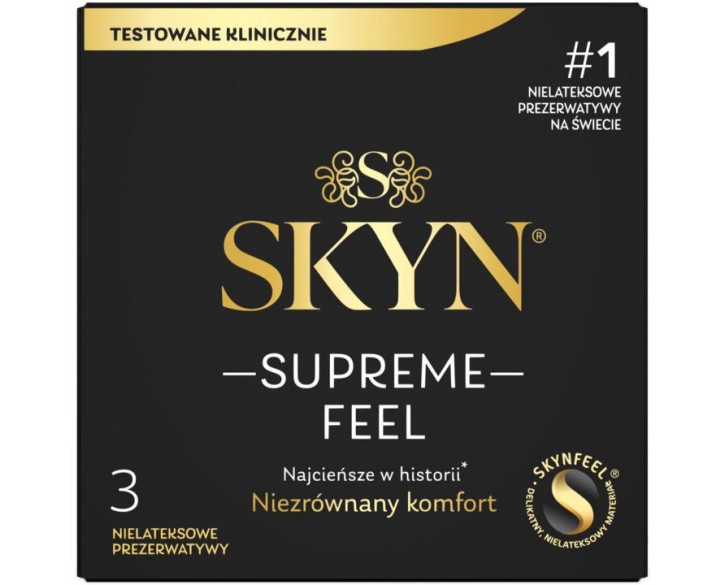 Презервативи SKYN Supreme Feel 3 шт