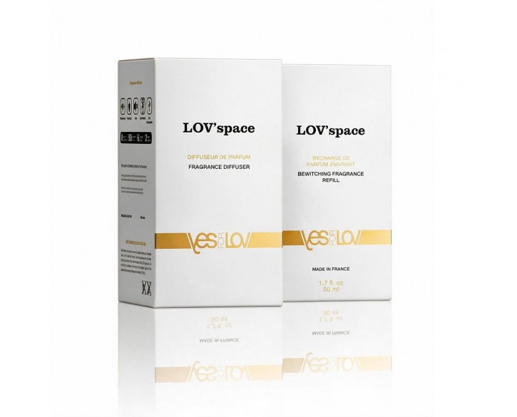 Ароматичний дифузор YESforLOV LOV'space + рефіл Bewitching Fragrance Refill, спокусливий аромат