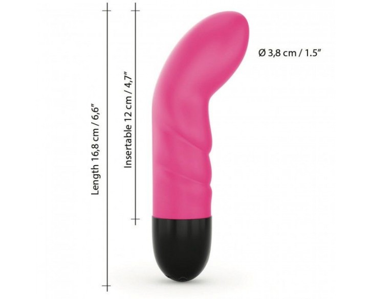 Вібратор Dorcel Expert G 2.0 Magenta для точки G, що перезаряджається