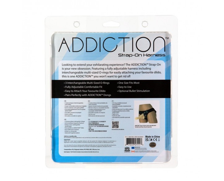 Трусики для страпона Addiction Strap-On Harness One Size