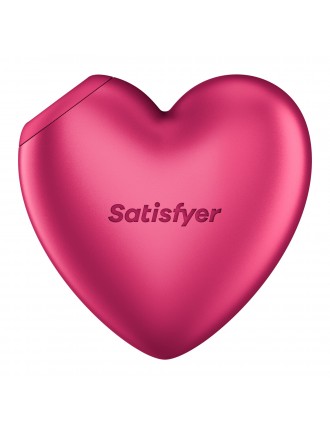 Вакуумний стимулятор-серце з вібрацією Satisfyer Cutie Heart Battery Series