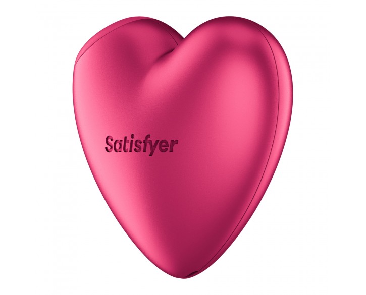 Вакуумний стимулятор-серце з вібрацією Satisfyer Cutie Heart Battery Series