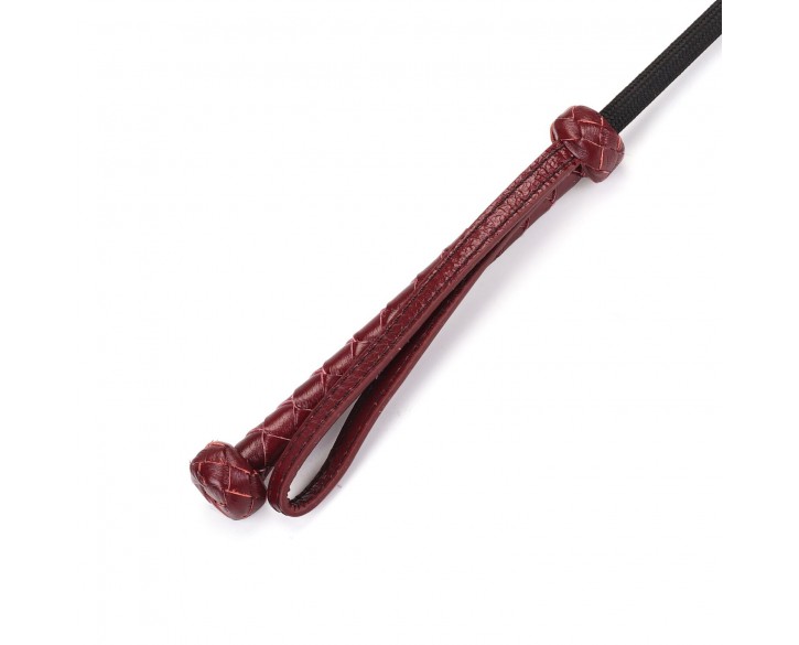 Ляскалка Liebe Seele Wine Red Riding Crop with Heart-Shape Tip