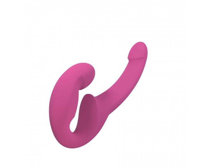 Безремінний страпон Fun Factory SHARE LITE blackberry, регульований, полегшена модель