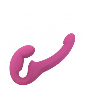 Безремінний страпон Fun Factory SHARE LITE blackberry, регульований, полегшена модель