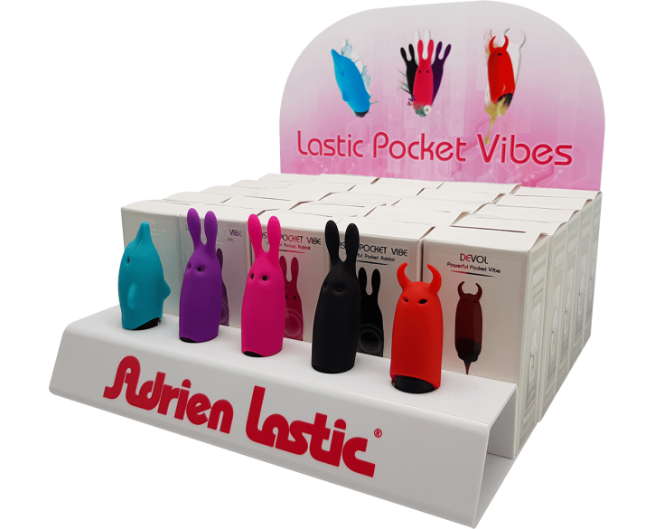 Набір вібраторів Adrien Lastic Promo Pack Pocket Vibe (25 шт + тестери)