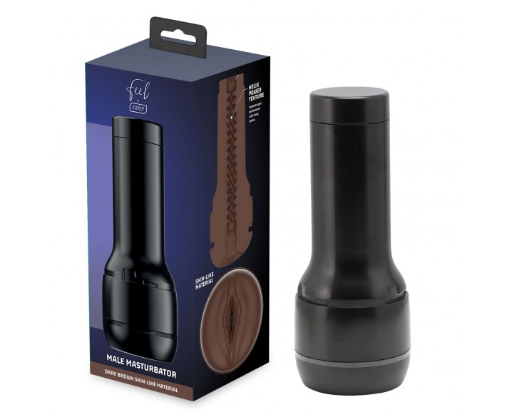 Мастурбатор-вагіна Kiiroo Feel Stroker Dark Brown для секс-машини Kiiroo Keon