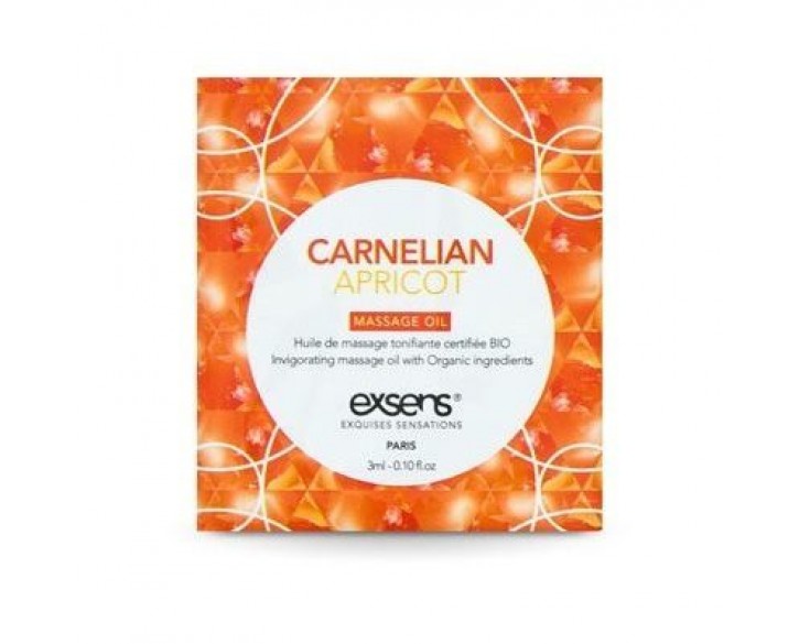 Пробник масажної олії EXSENS Carnelian Apricot 3мл