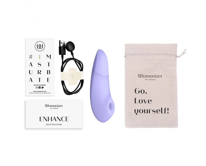 Вакуумний кліторальний стимулятор Womanizer Enhance Lilac