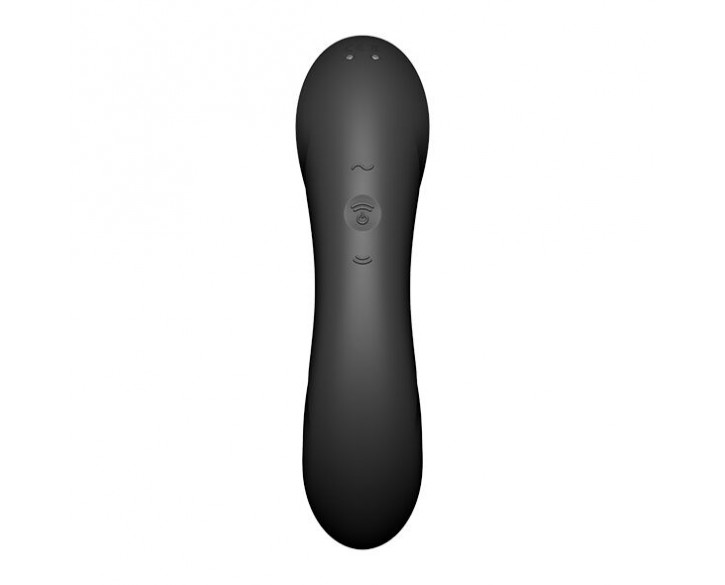 Вакуумний стимулятор з вібрацією Satisfyer Curvy Trinity 4 Black