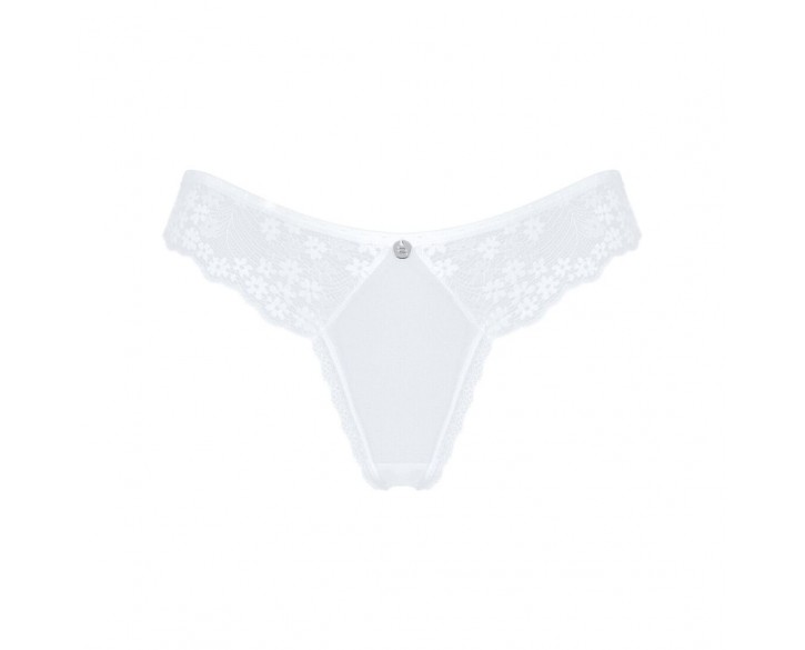 Напівпрозорі трусики Obsessive Heavenlly panties M/L, відкриті сідниці